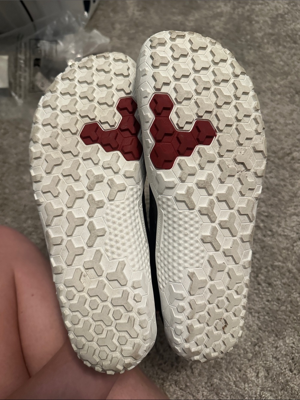 Vivo Barefoot Black and White Women's Minimalist Sneakers - Picture 5 of 6